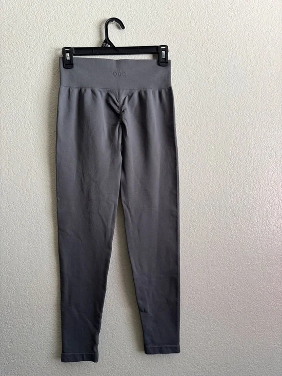 Women’s High-Rise Jeggings - Black & Gray Size Medium - Picture 3 of 4